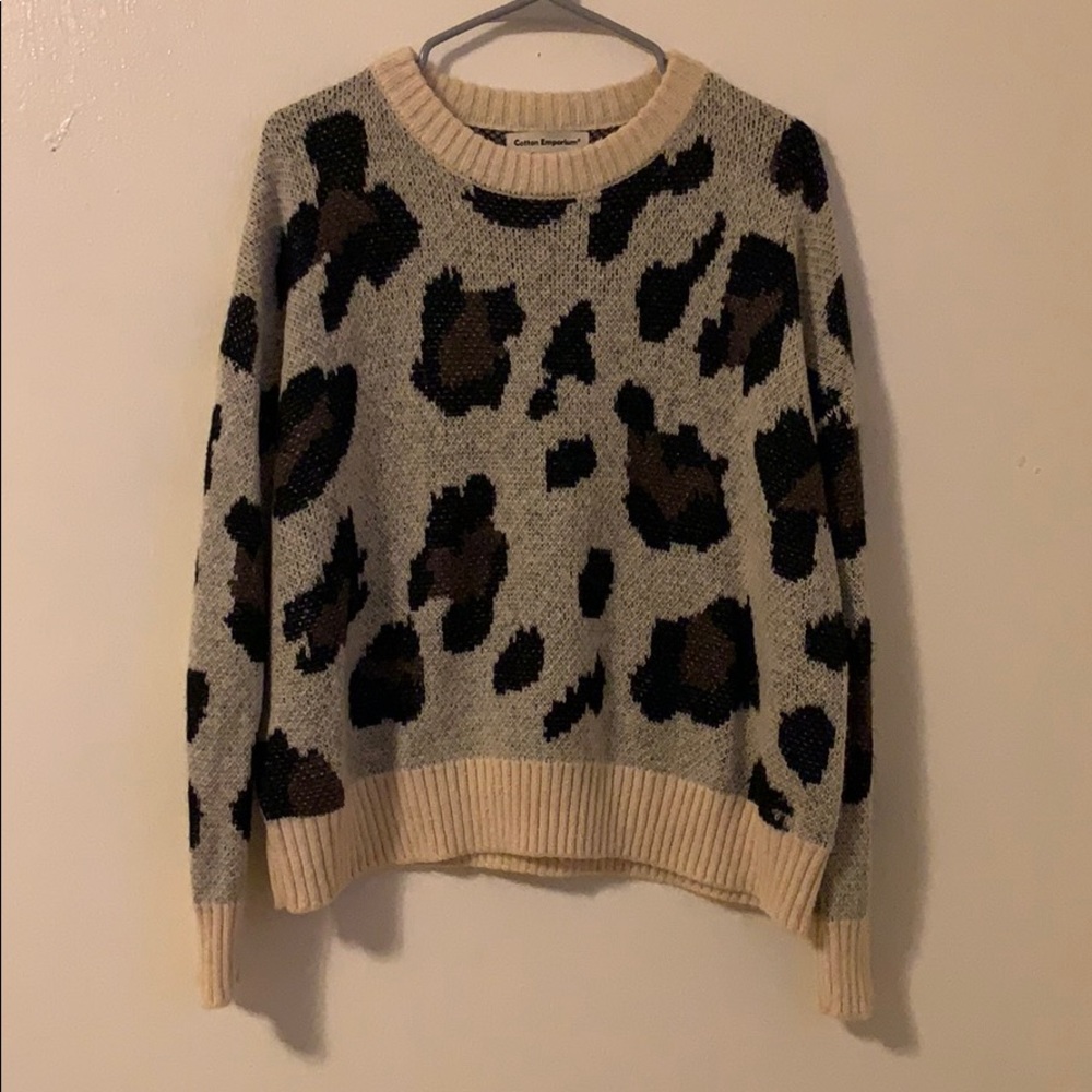 Nordstrom Leopard Sweater